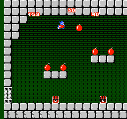 Mighty Bomb Jack (USA) In game screenshot